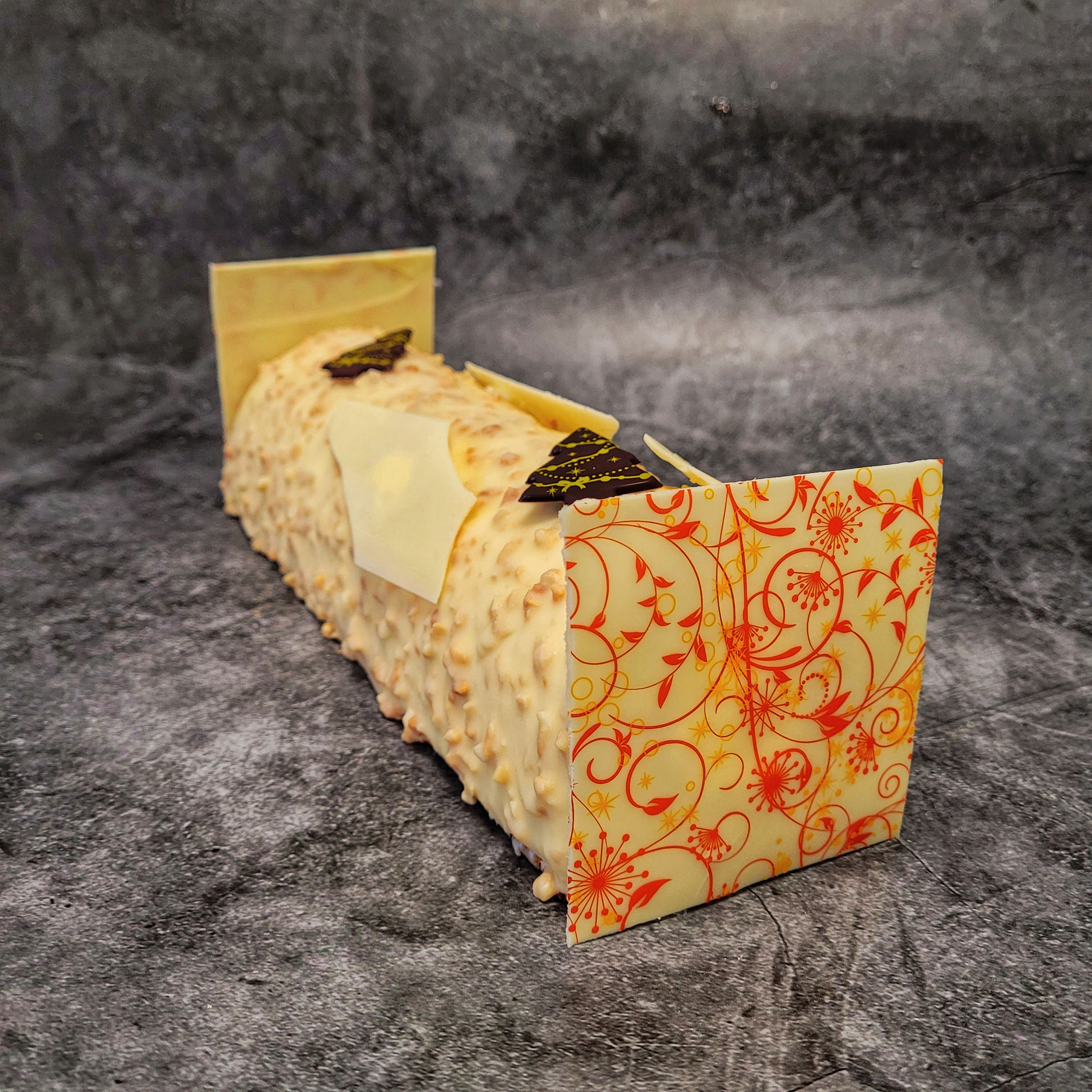 White Christmas buche de noel