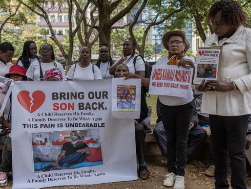 Quênia prende suspeito de enganar homens para lutar pela Rússia na guerra da Ucrânia.