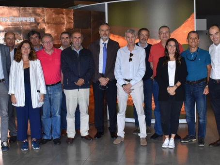 Los Ingenieros de Minas analizan en Atlantic Copper el futuro del sector