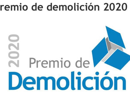 Premio de demolición 2020