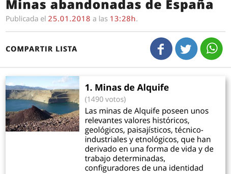 Curioso ranking de minas abandonadas