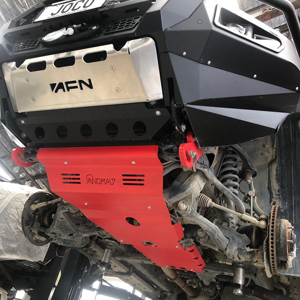 Thumbnail: 3-piece skid plate set - Toyota Hilux N80 Revo 2015 onward