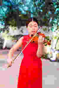 El Chorro Wedding, Traditional Chinese Wedding, Reception Details, Bride, Violin Performance