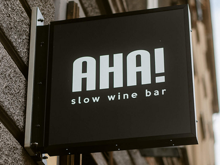 AHA! slow wine bar: Zagreb's hotspot for wine and pizza „on the go“