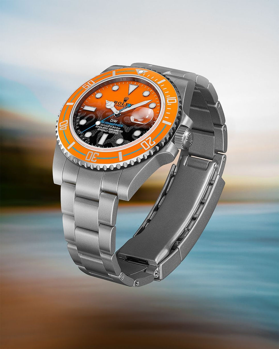 The Submariner Persimmon: A bold new project by Designa Individual Watches