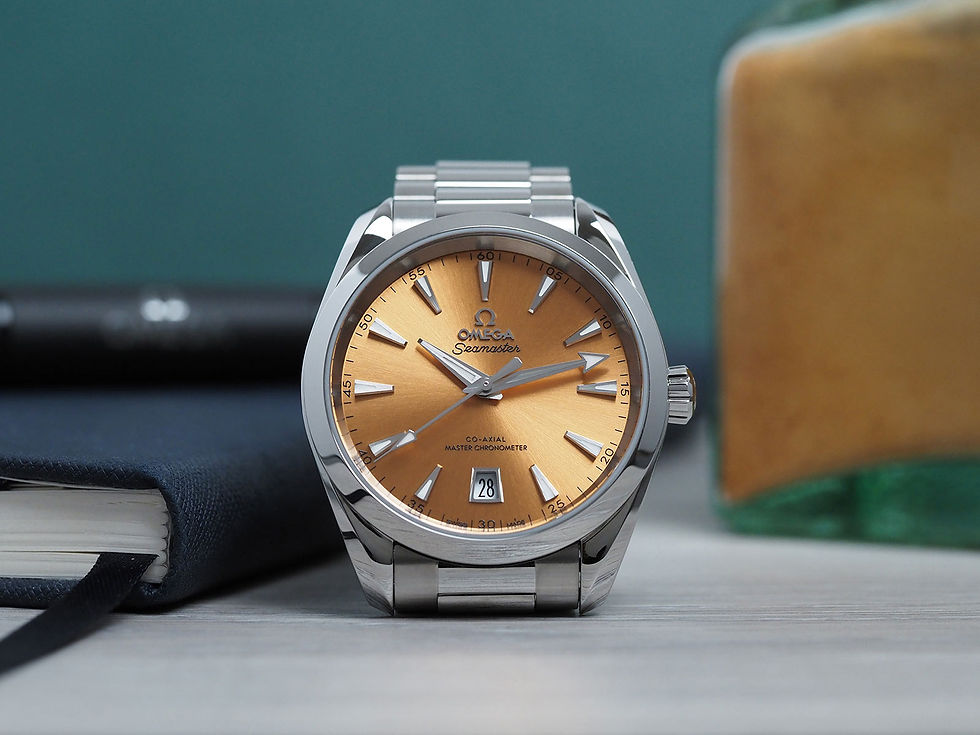 Od dubine do trenda: Kako su narančasti brojčanici u satovima preuzeli primat - Omega Seamaster Aqua Terra Saffron
