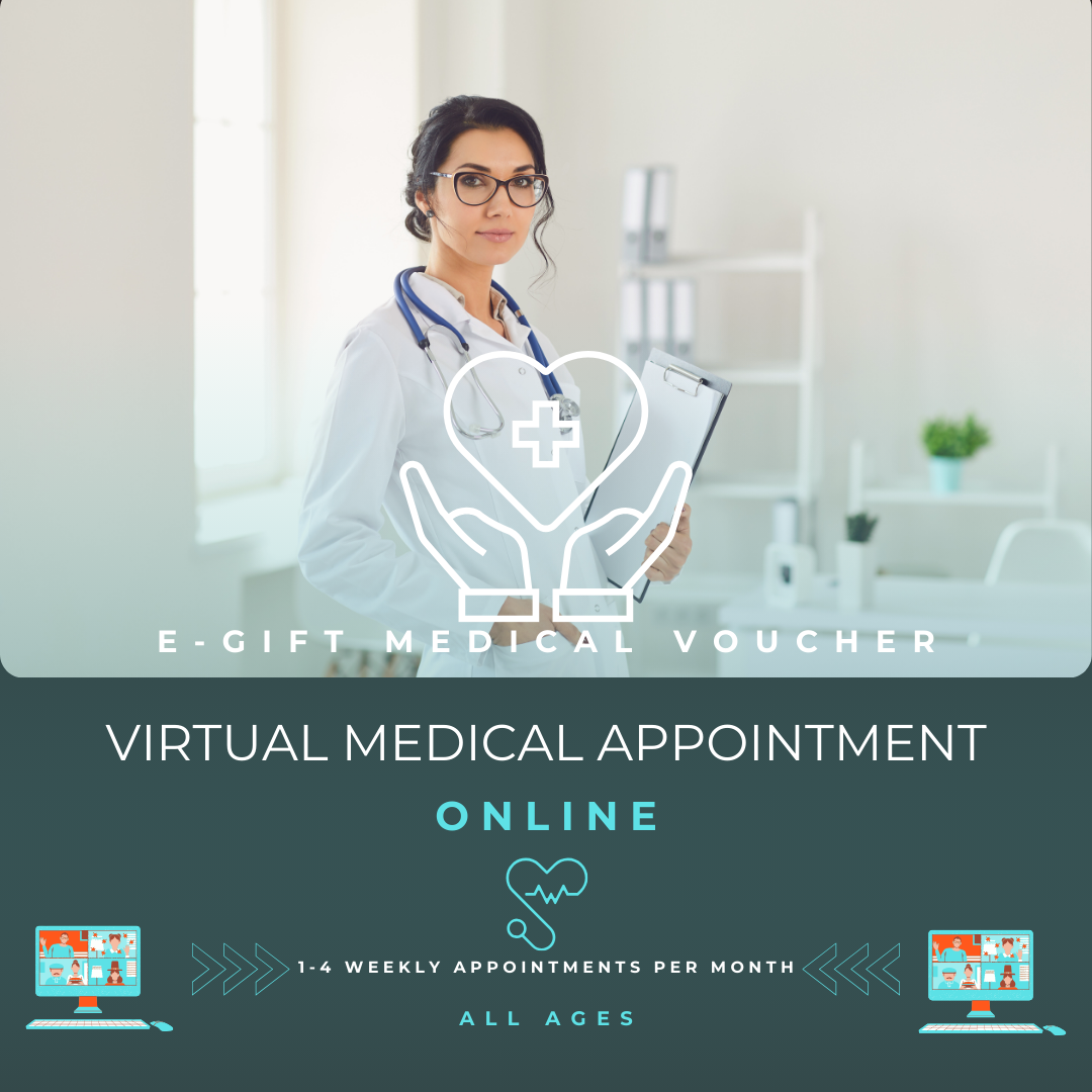 $180 All Ages Virtual Medical (4 Appointments) Donation