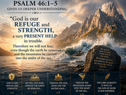 🌿God is our refuge