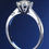 Thumbnail: Silver Romantic Cubic Zirconia Ring For Wedding or Engagement