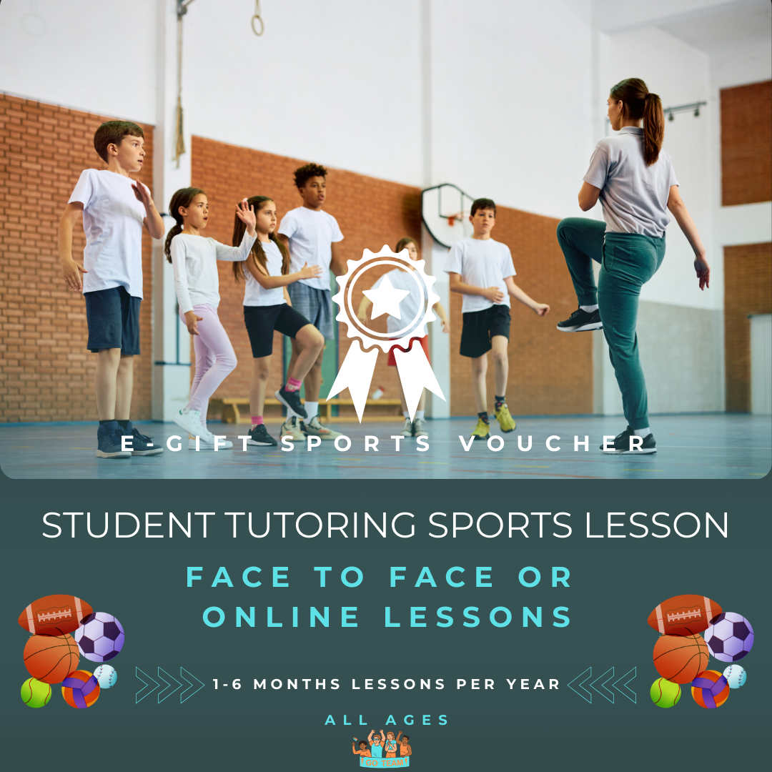 $2760 All Ages Sports Tutoring (24 Lessons) Donation
