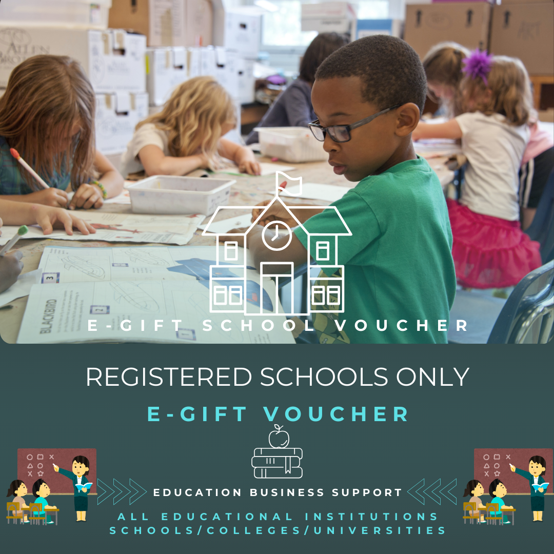 $100 Registered School Donation e-Gift Voucher