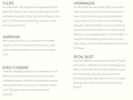 Floral FYI- How To Get the Most out of Your Floral