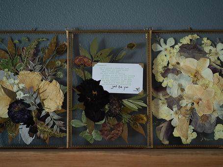 Pressed Bouquet Preservation
