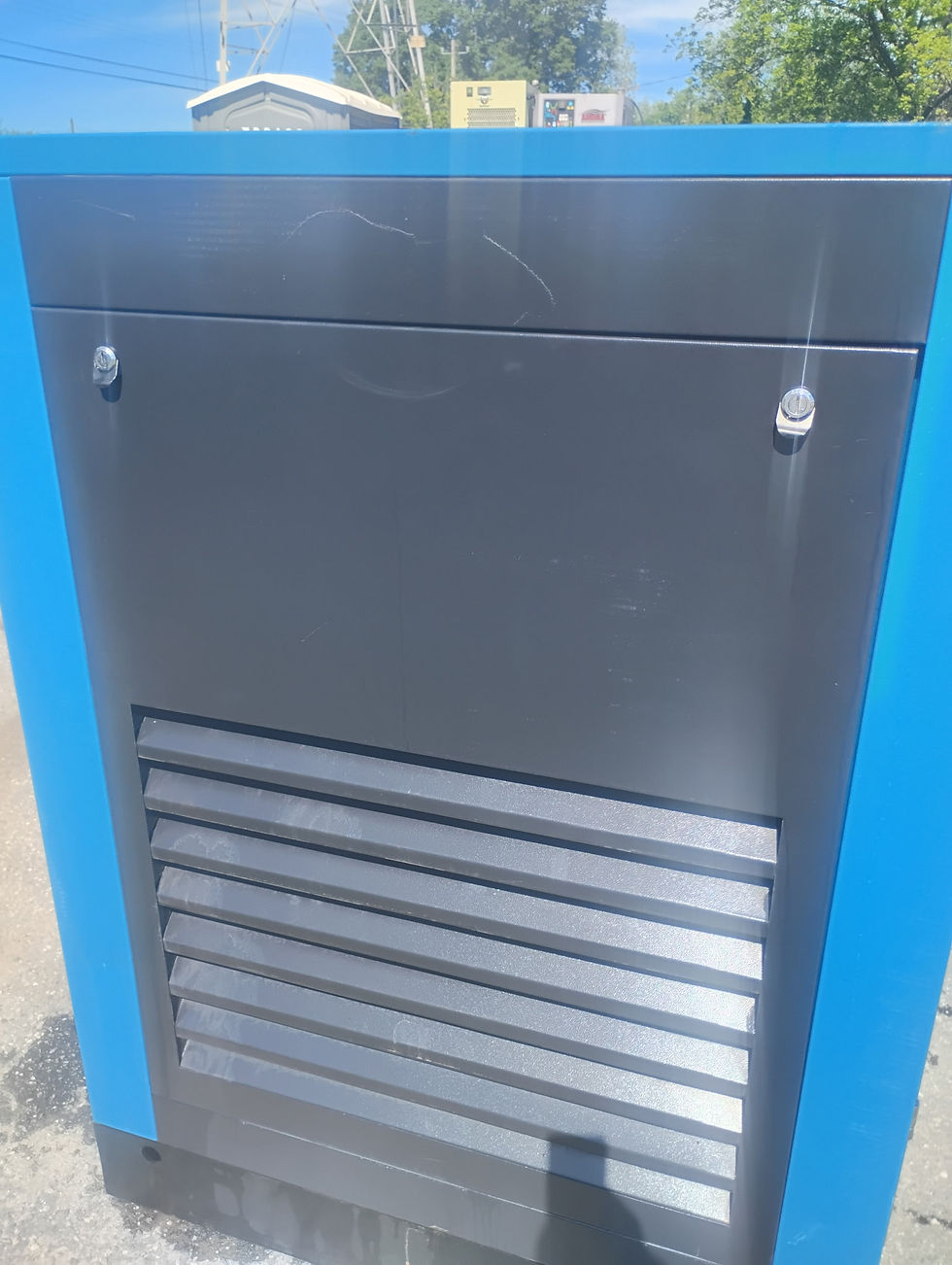 Thumbnail: 100 HP Kaishan KRSD100 Rotary Skid Enclosed Compressor