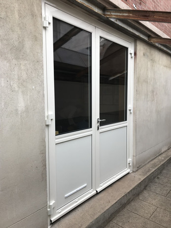 Porte entrée immeuble