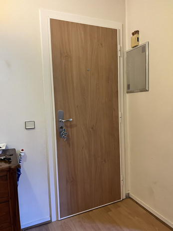 Porte entrée appartement
