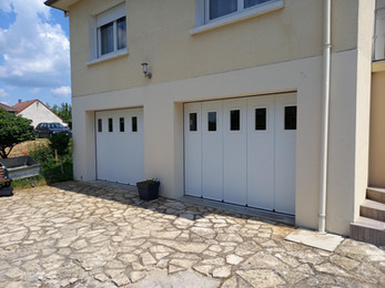 Porte de garage - Versailles aluminium