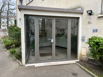 Porte entrée immeuble