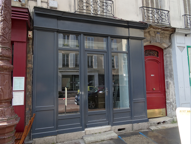 Porte d'entrée commerce