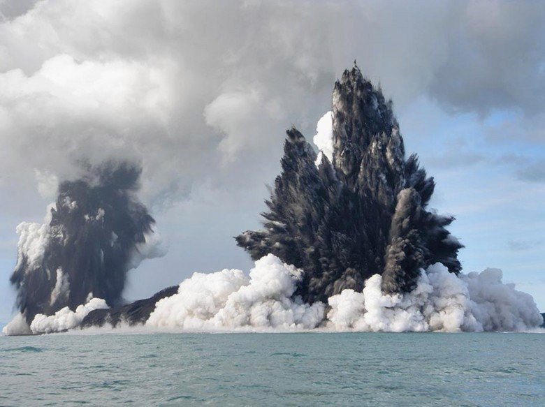 Tonga new island