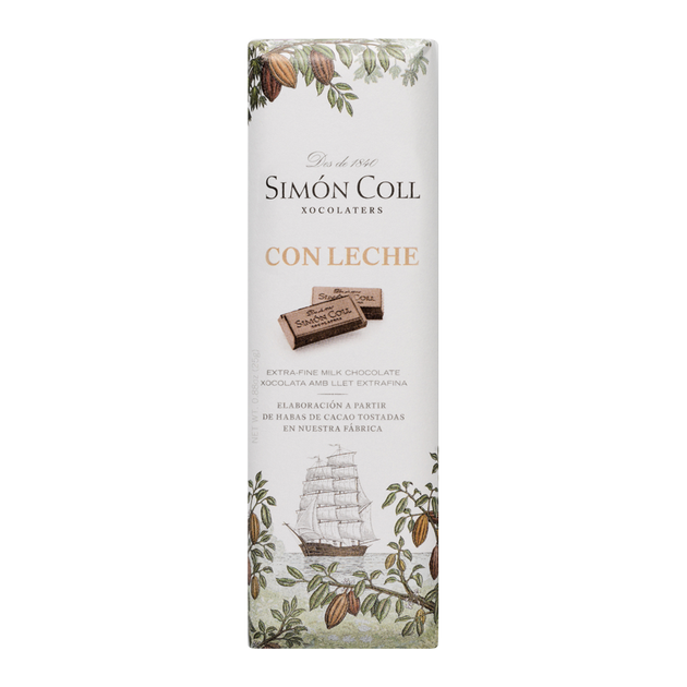 Chocolatina leche 25 gr