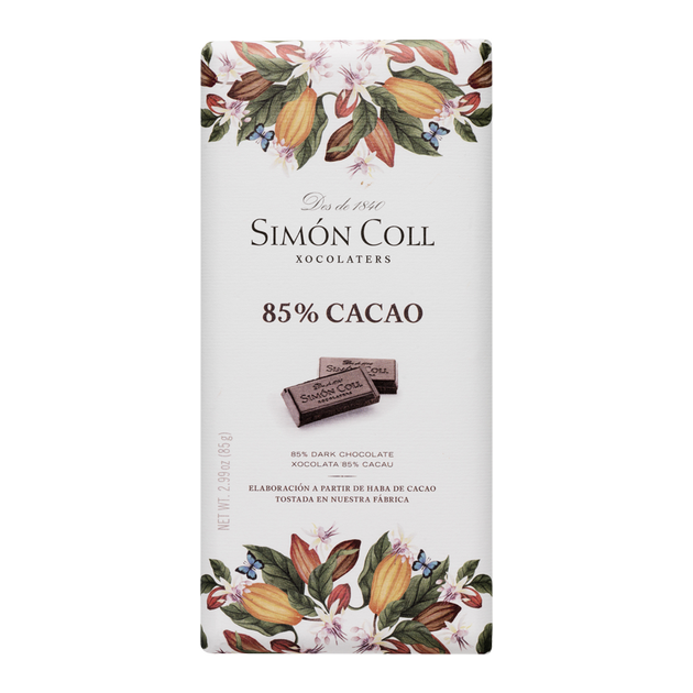 chocolate 85 % cacao Simon Coll