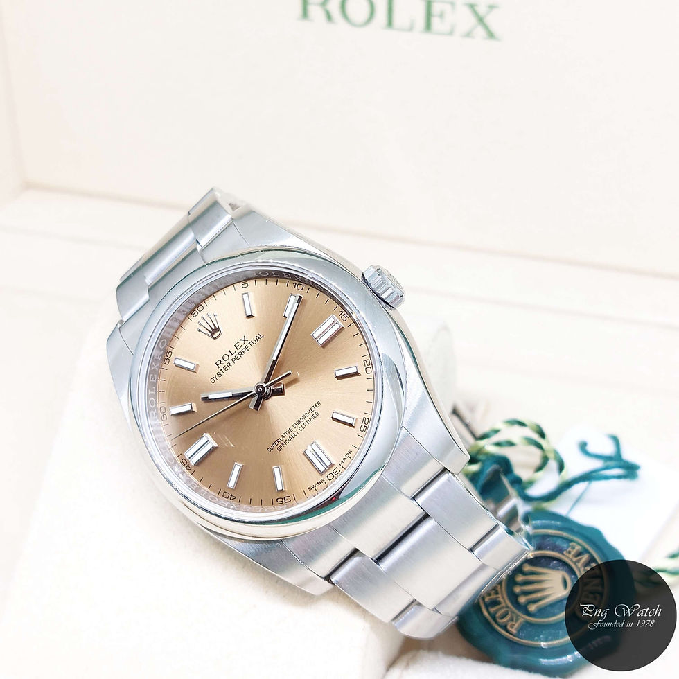 Thumbnail: Rolex 36mm White Grape Dial Oyster Perpetual REF: 116000 (2019)