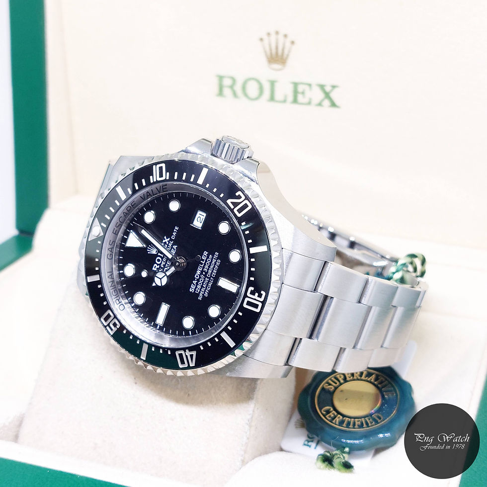Thumbnail: Rolex 44mm Ceramic Bezel Black Dial Sea Dweller "DEEPSEA" REF: 126660 (2019)