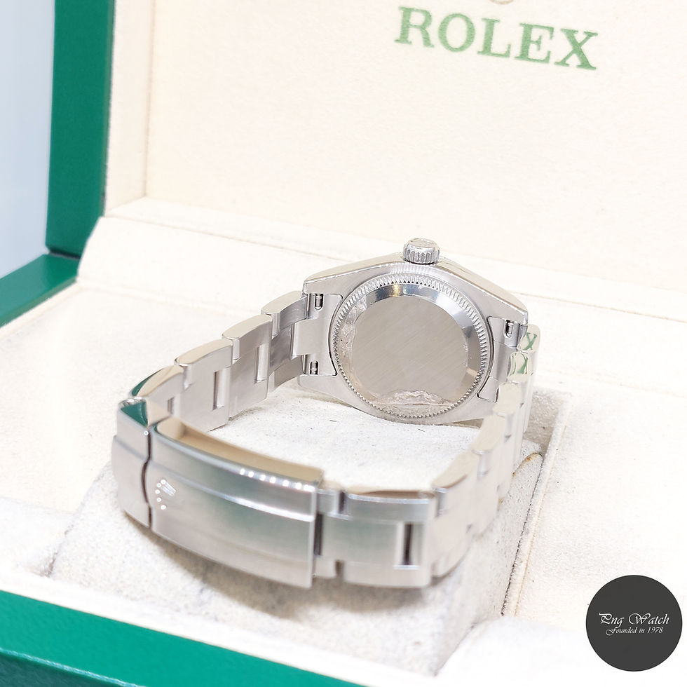 Thumbnail: Rolex 26mm Black Dial Oyster Perpetual REF: 176200 (2009)