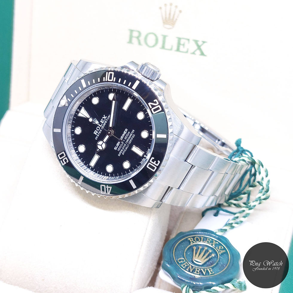 Rolex 41mm Ceramic Bezel Black Dial Submariner No Date REF: 124060 (2023)
