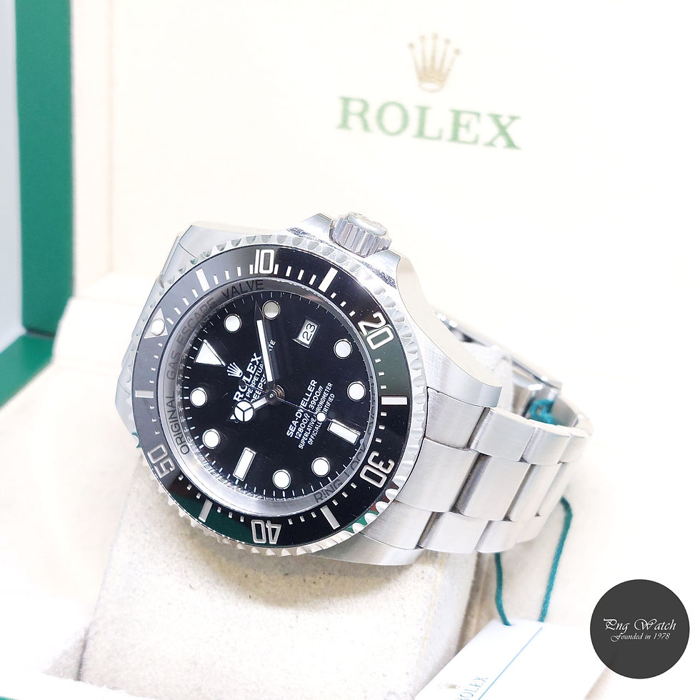 Thumbnail: Rolex 44mm Ceramic Bezel Black Dial Sea Dweller "DEEPSEA" REF: 126660 (2019)