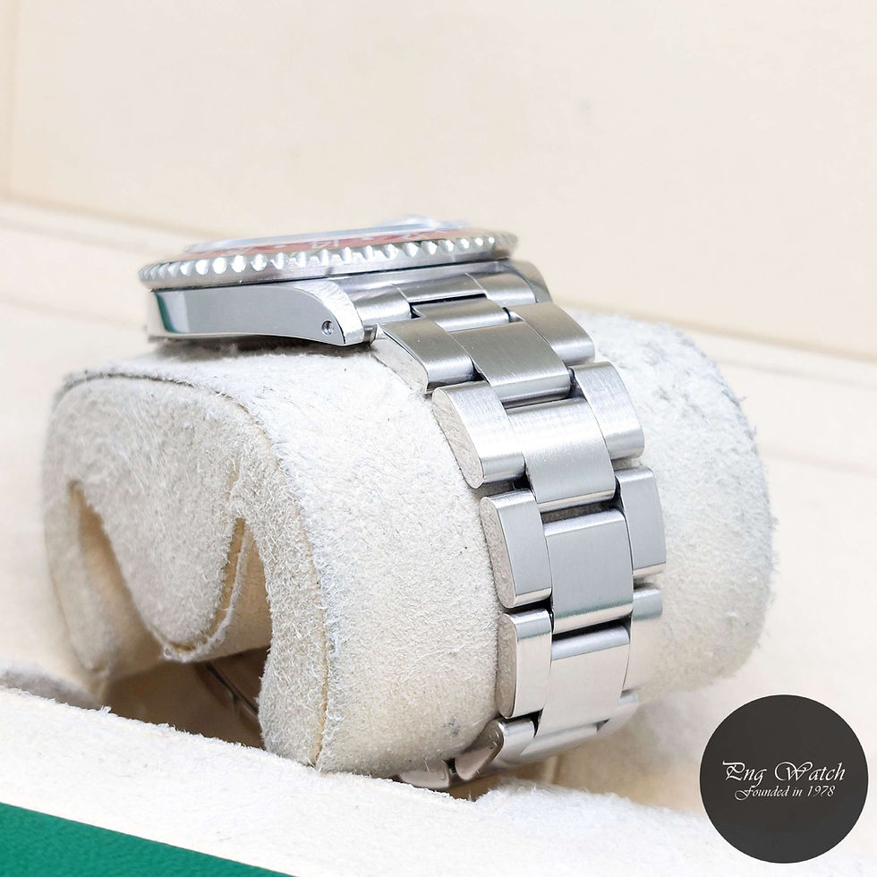 Thumbnail: Rolex Oyster Perpetual Black Dial "Pepsi" GMT Master REF: 16700 (T Series)