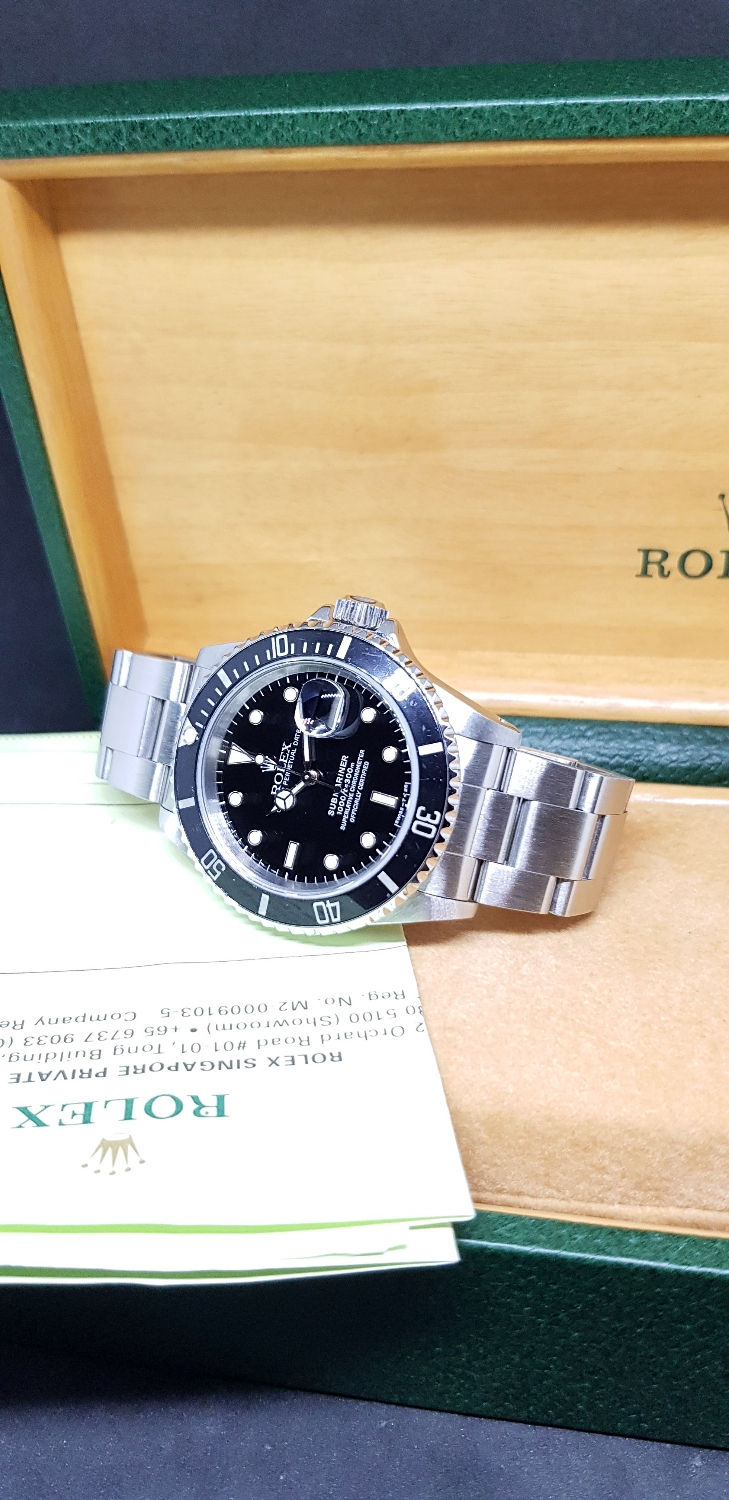 Thumbnail: Rolex Oyster Perpetual Tritium Submariner Date REF: 16610