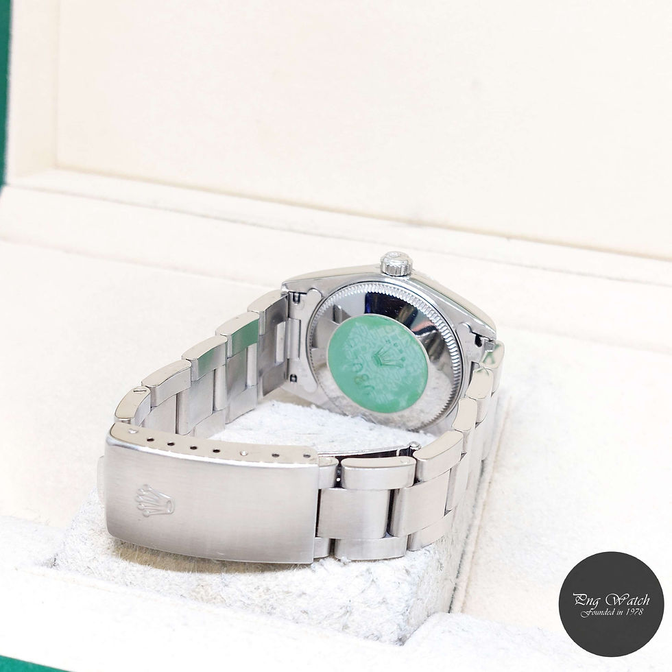 Thumbnail: Rolex 31mm Blue Sticks Dial Oyster Perpetual REF: 77080 (A Series)