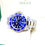 Thumbnail: Rolex Ceramic 18K Half Gold Sunburst Blue Submariner REF: 116613LB