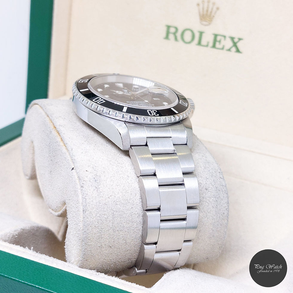 Thumbnail: Rolex 40mm Oyster Perpetual Black Dial Submariner Date REF: 16610 (F Series)