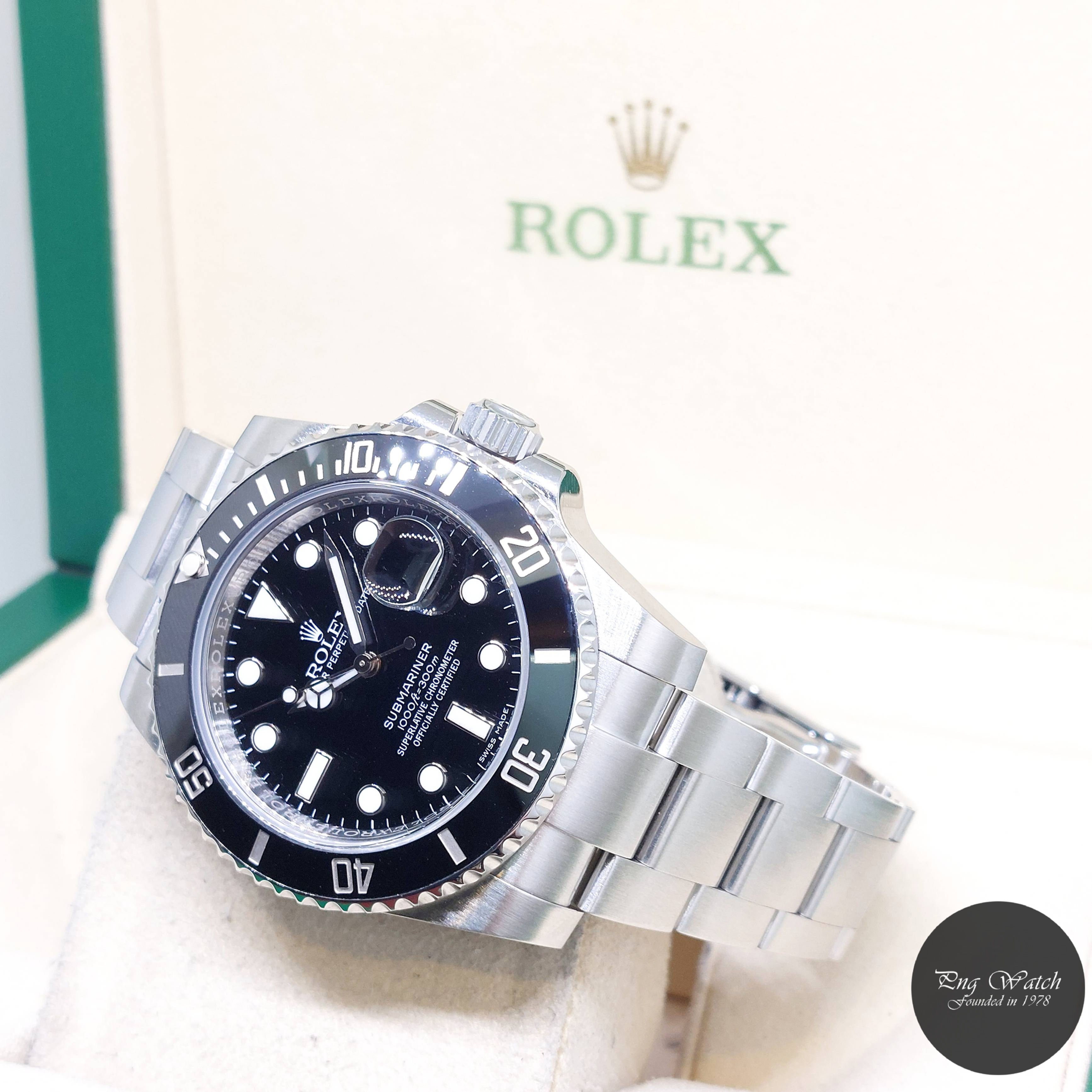 Rolex 40mm Ceramic Bezel Black Dial Submariner Date REF: 116610LN (2020)