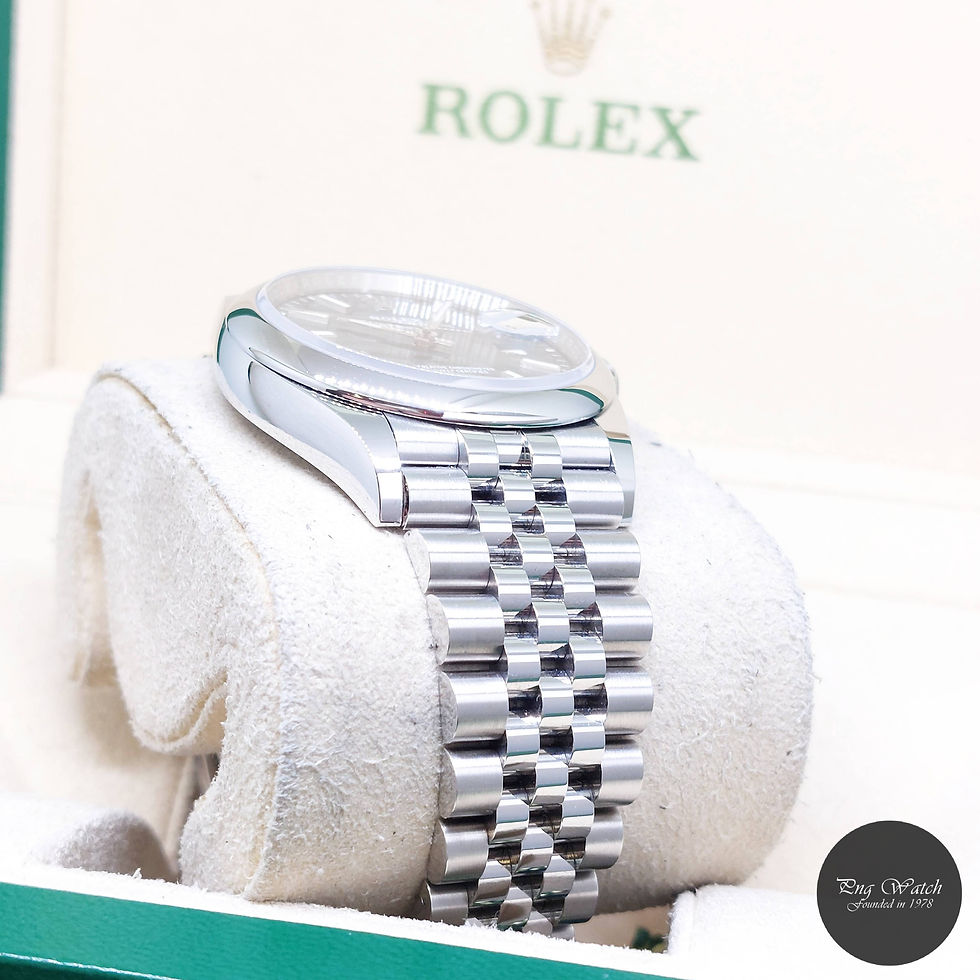 Thumbnail: Rolex 36mm Oyster Perpetual Palm Motif Dial Datejust REF: 126200 (March 2024)