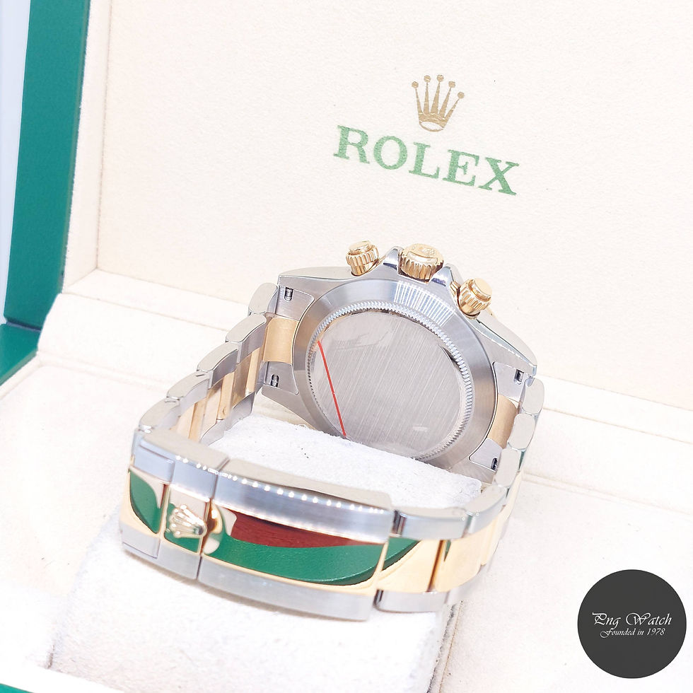 Thumbnail: Rolex 40mm 18K Half Yellow Gold White Diamonds Dial Daytona REF: 116523 (2013)