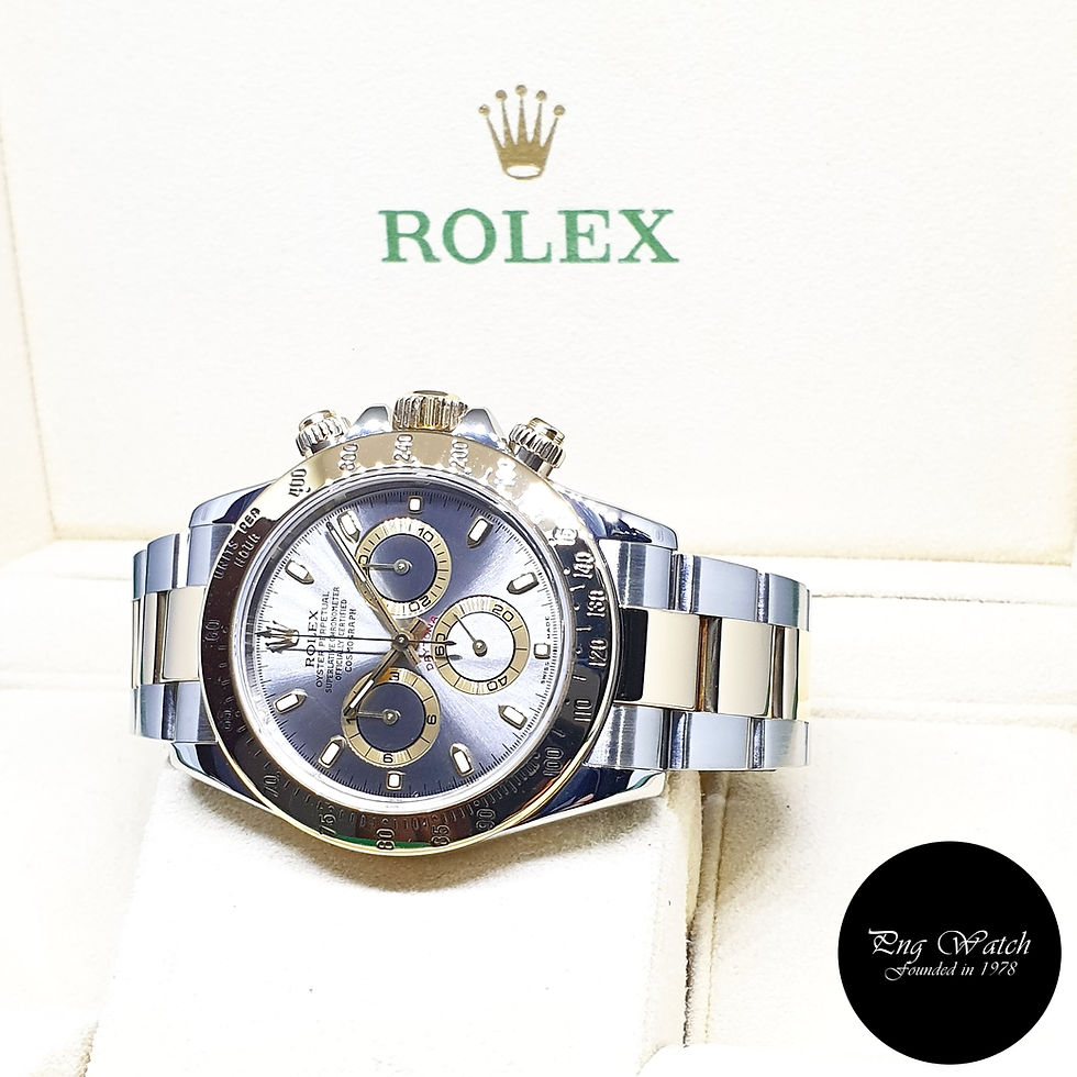 Thumbnail: Rolex Oyster Perpetual 18K Half Gold Grey Daytona REF: 116523 (K Series)