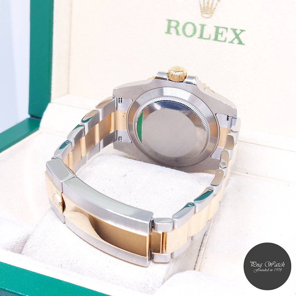 Thumbnail: Rolex 40mm 18K Half Yellow Gold Ceramic Bezel Blue Submariner REF: 116613LB (19)