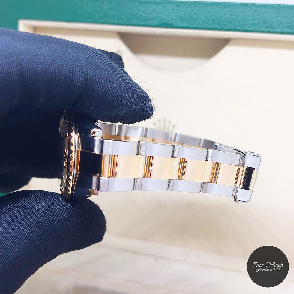 Thumbnail: Rolex 29mm 18K Half Yellow Gold MOP Serti Diamonds Yachtmaster REF: 169623 (V)