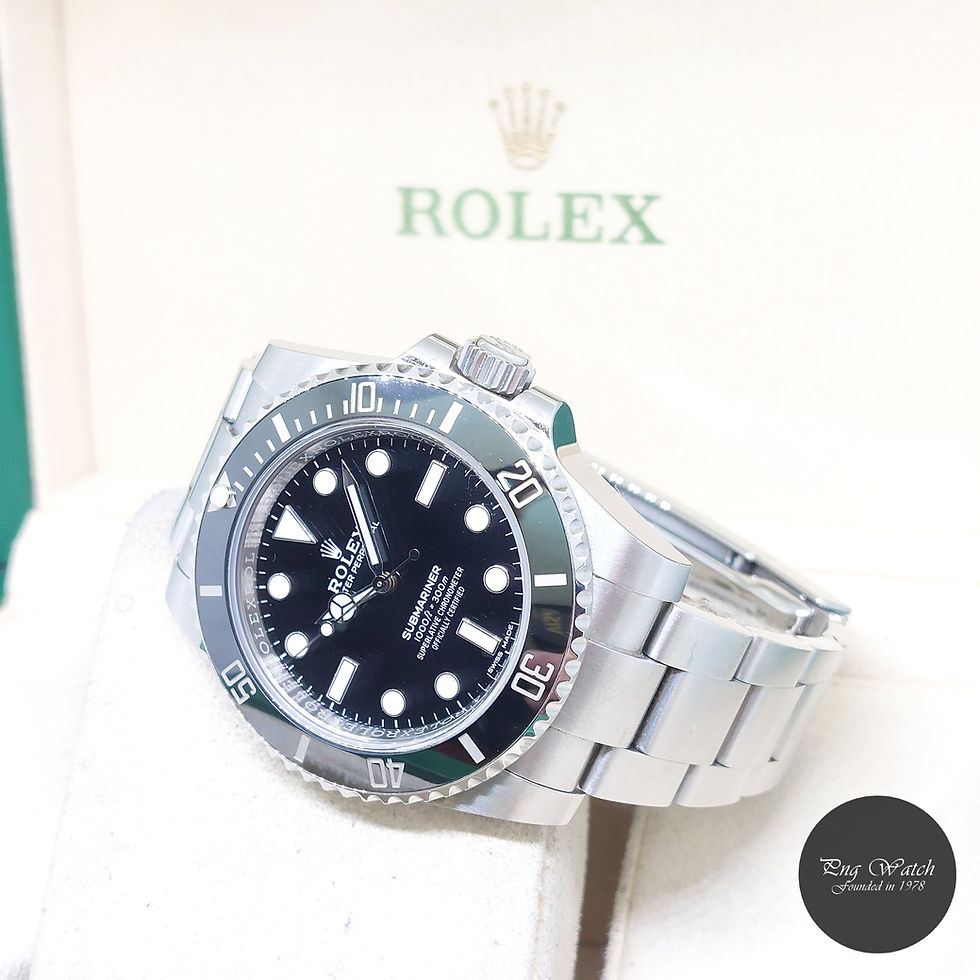 Thumbnail: Rolex 40mm Oyster Perpetual Black Dial Ceramic Submariner REF: 114060 (AN)