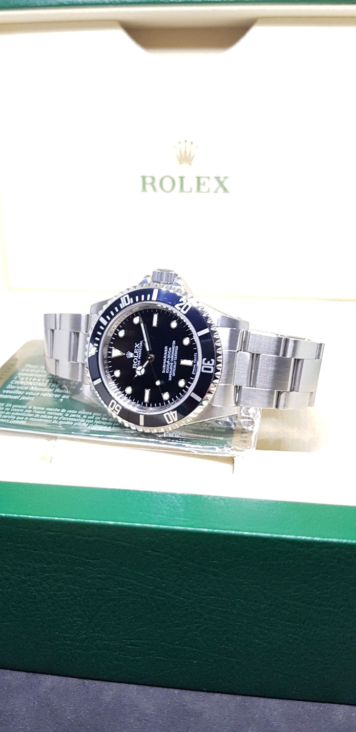 Thumbnail: Rolex 4 Liner No Date Submariner REF: 14060M