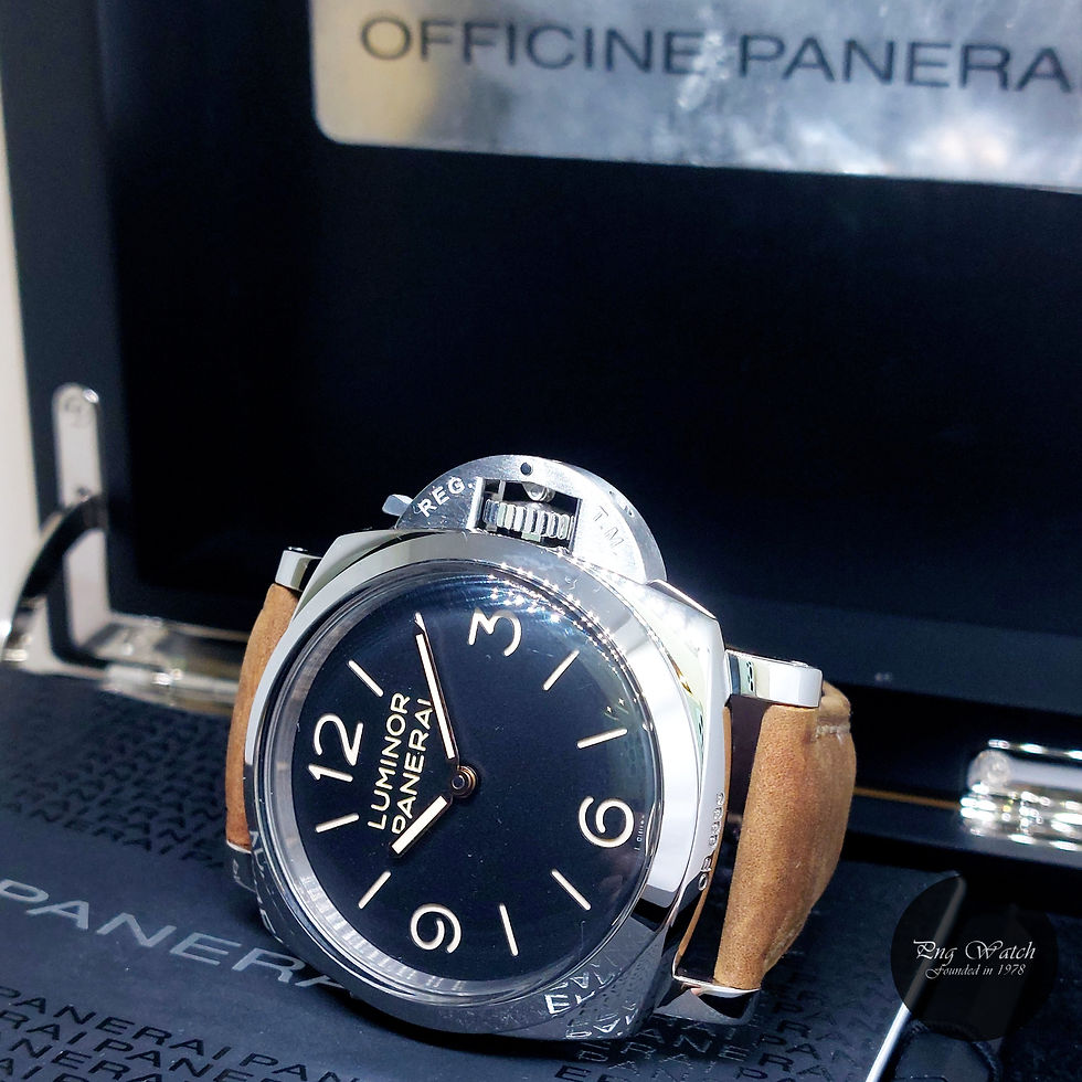 Thumbnail: Panerai Luminor 47mm Black Dial 1950 3 Days PAM372 PAM00372 (Full Set-2017)