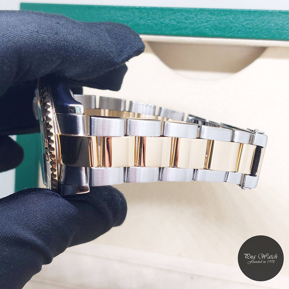 Thumbnail: Rolex 40mm Oyster Perpetual 18K Half Yellow Gold White Yachtmaster REF: 16623