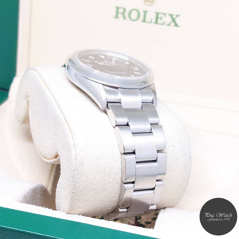 Thumbnail: Rolex 36mm Oyster Perpetual Black Dial Explorer One REF: 114270 (V Series)