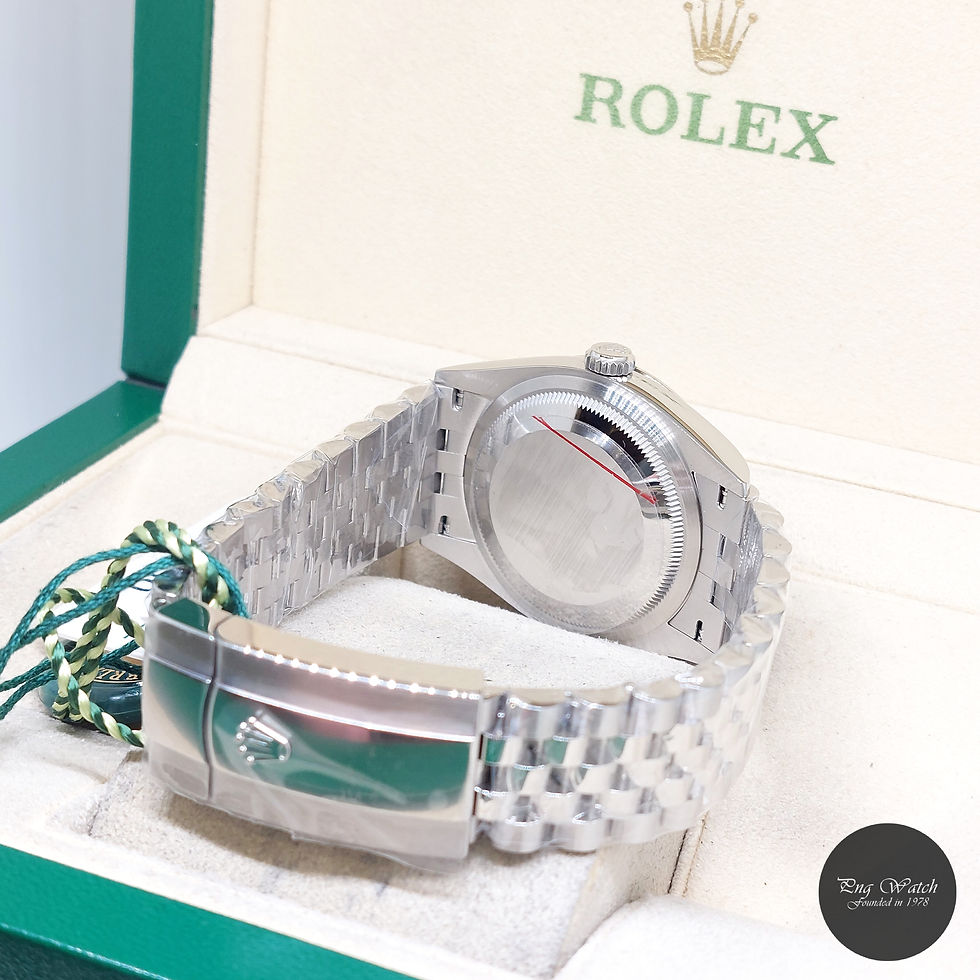 Thumbnail: Rolex 36mm Wimbledon Grey Slate Roman Dial Datejust REF: 126234 (Apr 24)