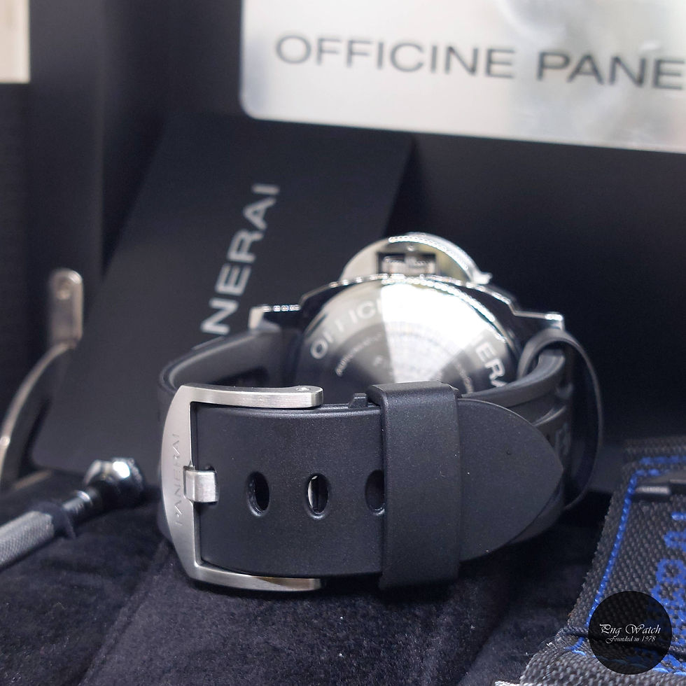 Thumbnail: Panerai 44mm Black Dial Steel Luminor Submersible PAM01024 PAM1024 (2018)