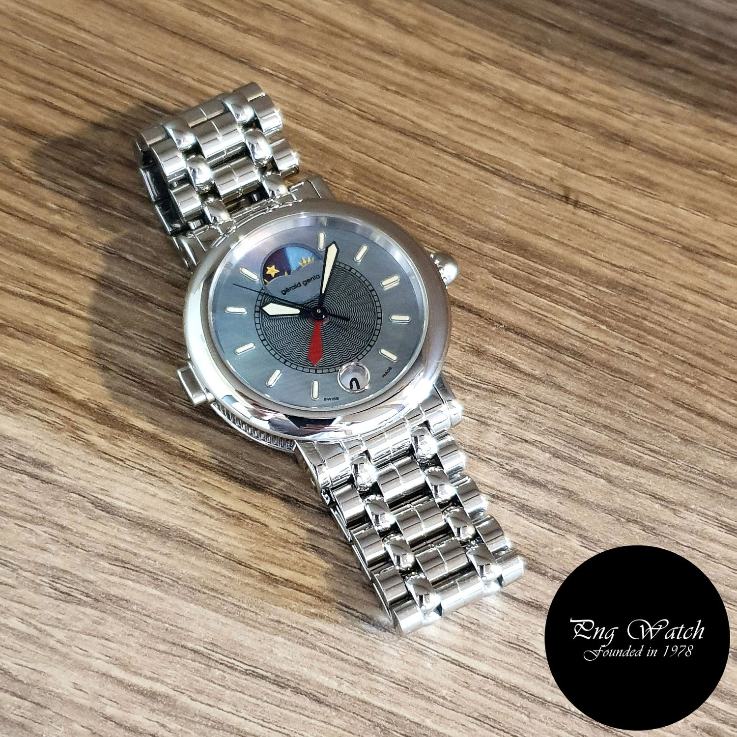 Gerald Genta Night and Day GMT (2)